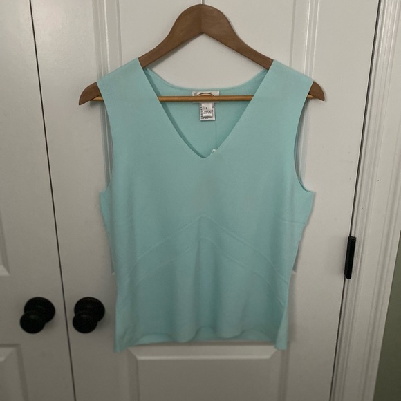 Talbots Tops - Talbots V-Neck Sweater Tank NWT Size L